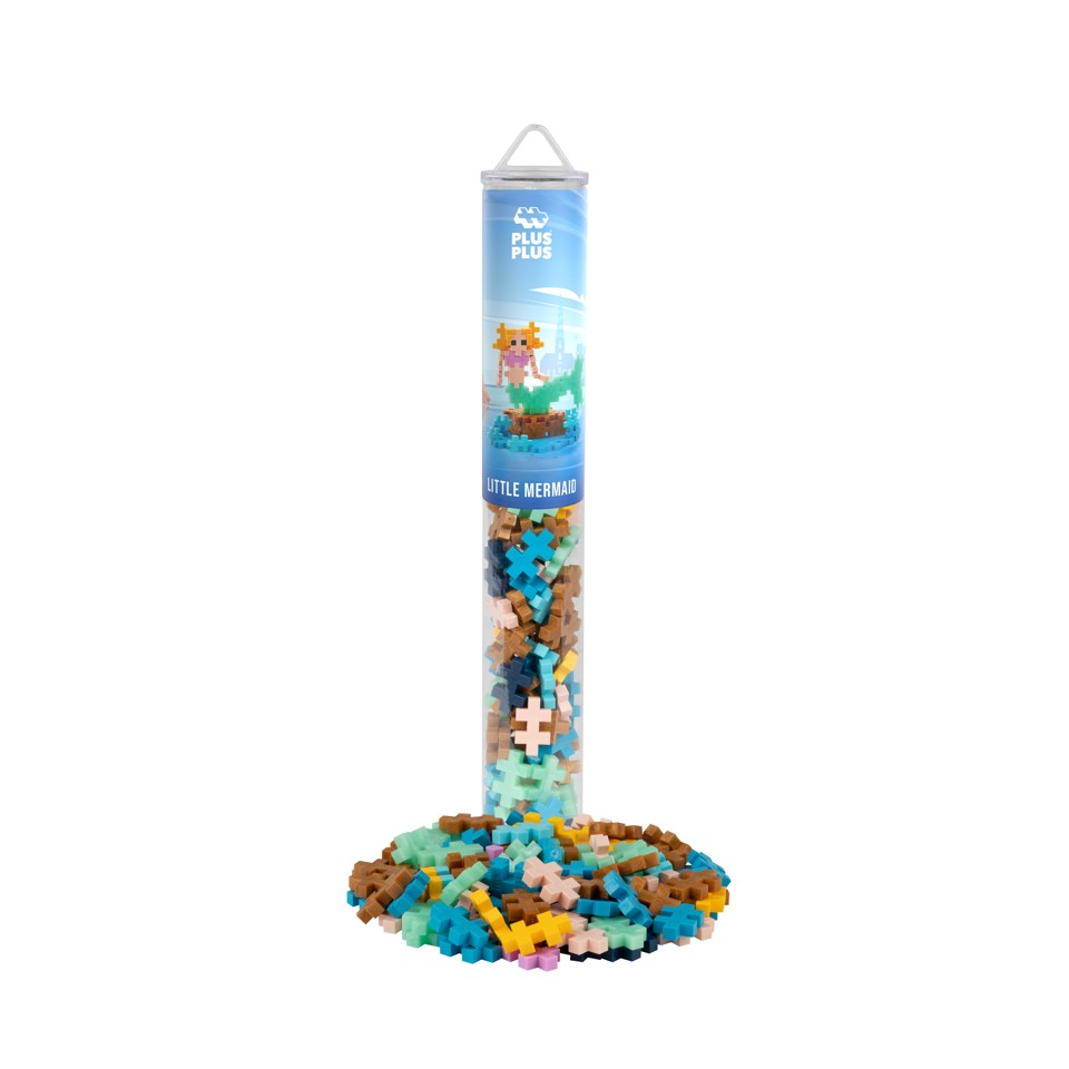Plus-Plus - Little Mermaid / 100 pcs Tube