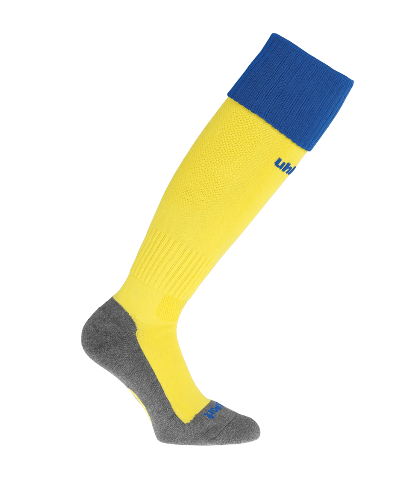 uhlsport Club Stutzenstrumpf Gelb Blau F11