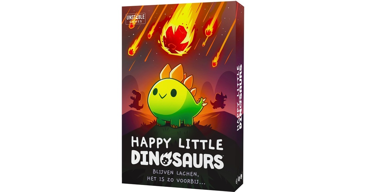 AsmodeeHappy Little Dinosaurs Kaartspel  (Nederlands, 2 - 4 spelers, 30 - 60 minuten, Vanaf 8 jaar)