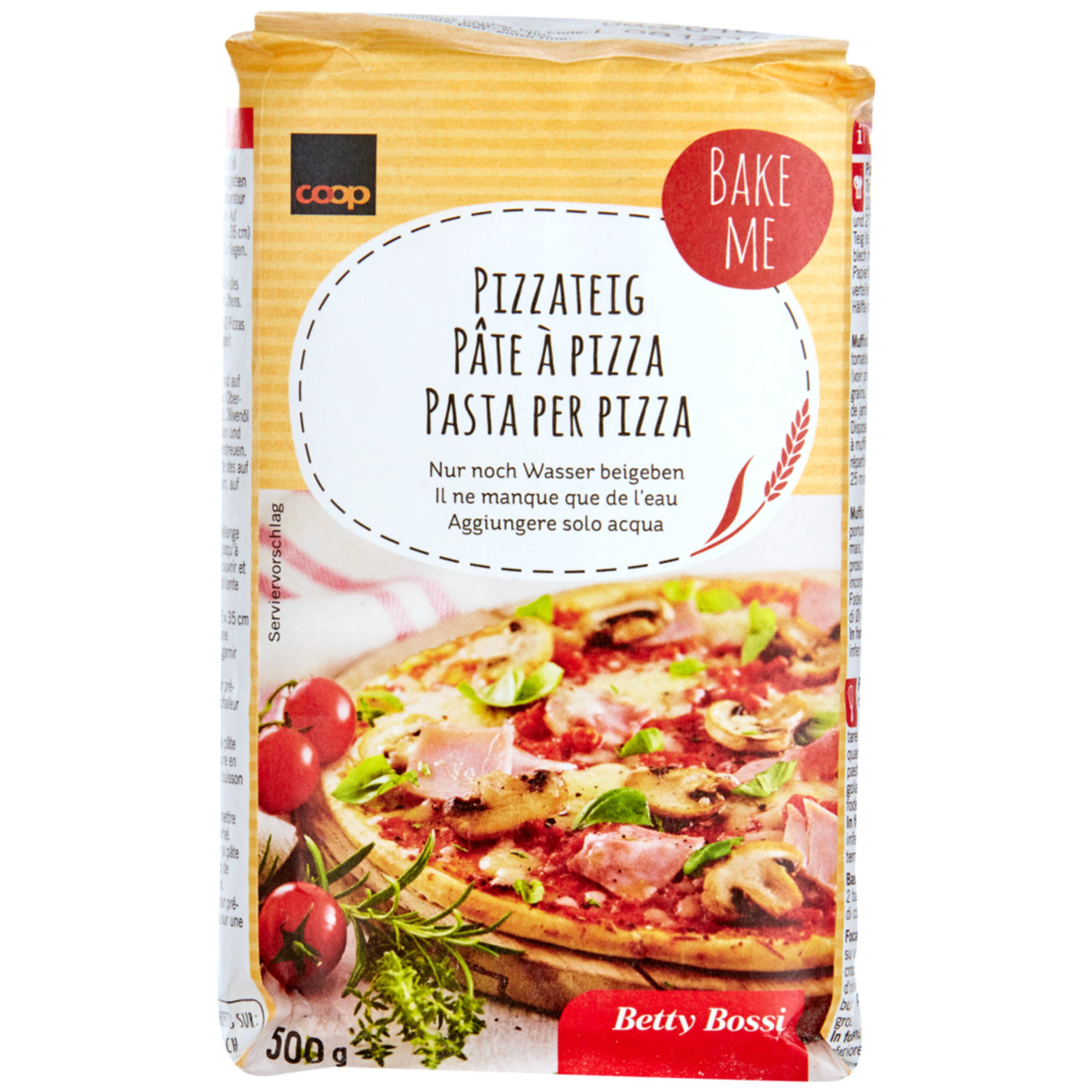 Betty Bossi Backmischung für Pizzateig