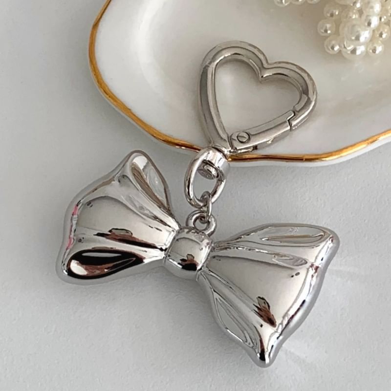 Olsin - Sleutelhanger / Set met strik / ketting van legering