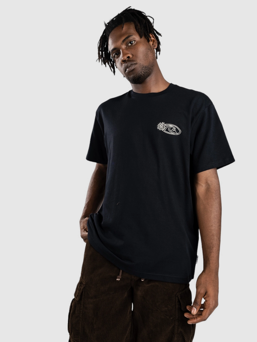 Quiksilver Right Point Mor T-Shirt black