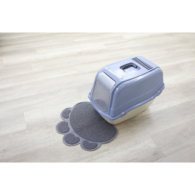 Katzenzubehör - PVC Katzentoilettenvorleger - ca. 47 x 40 cm