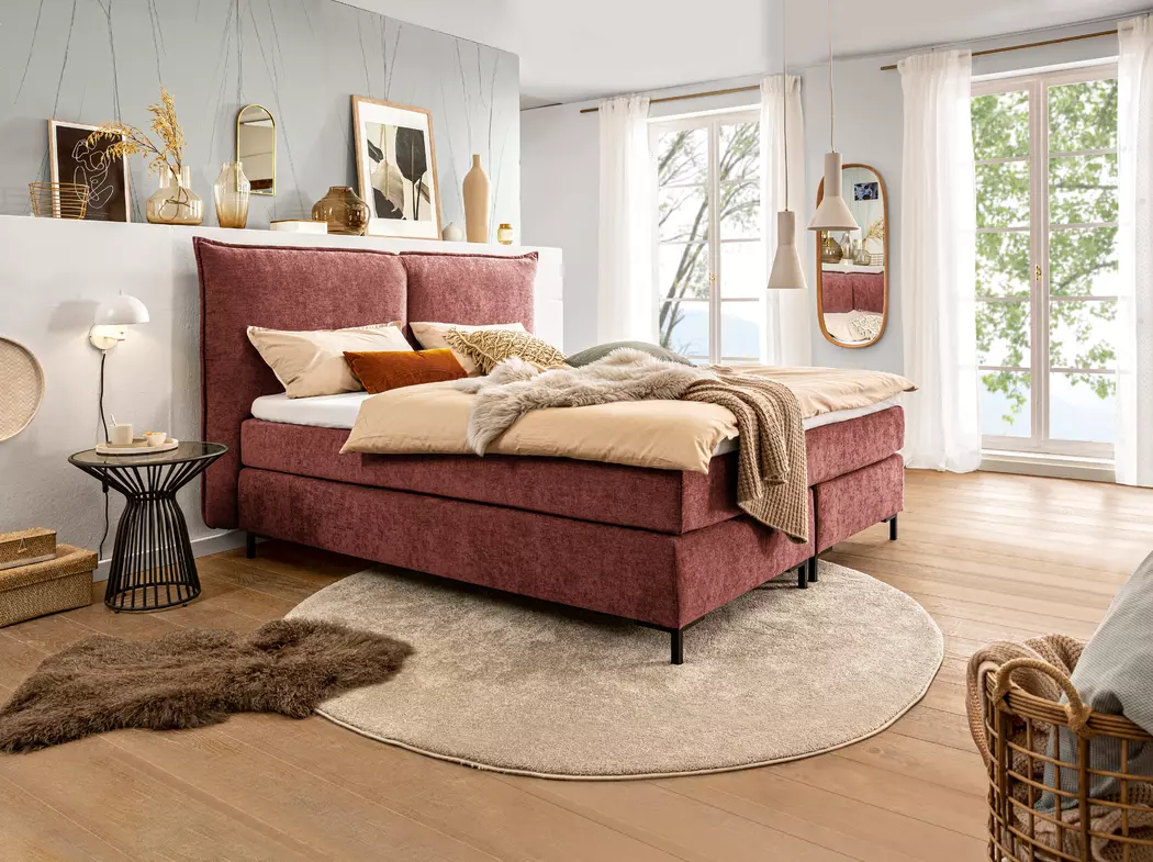 Boxspringbett Lund 200 x 200 cm