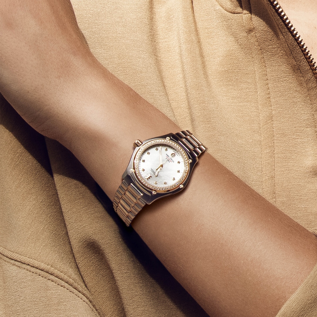 Ebel 1911 Lady Diamonds Bicolor / Perlmutt