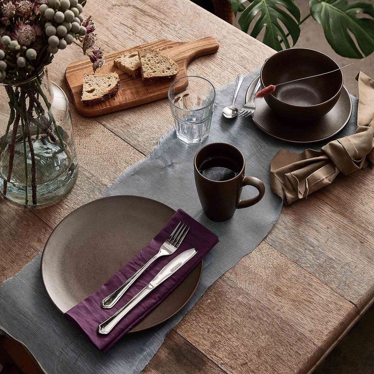 Chestnut frokosttallerken 19,5 cm, Brun