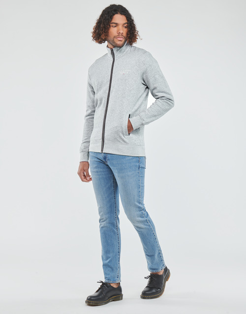 Jack & Jones - JPRBLUARCHIE SWEAT ZIP HIGH NECK - Gris