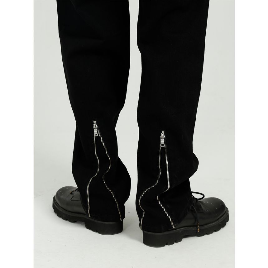 FAERIS - Rechte broek met rits