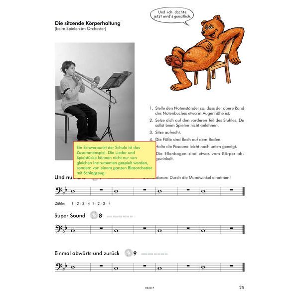Horst Rapp Verlag Bläser-Team 1 Trombone
