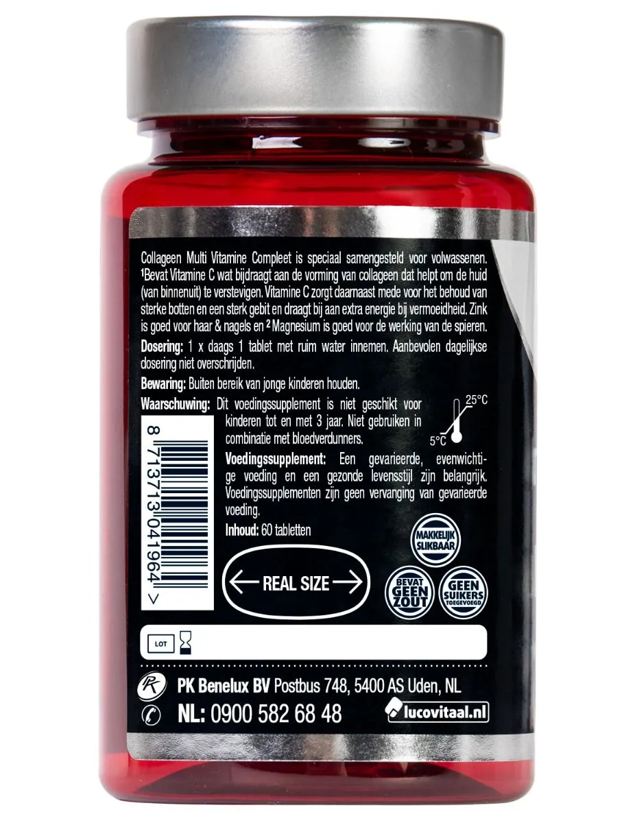 Collageen Multi Vitamine Compleet 60 tabletten