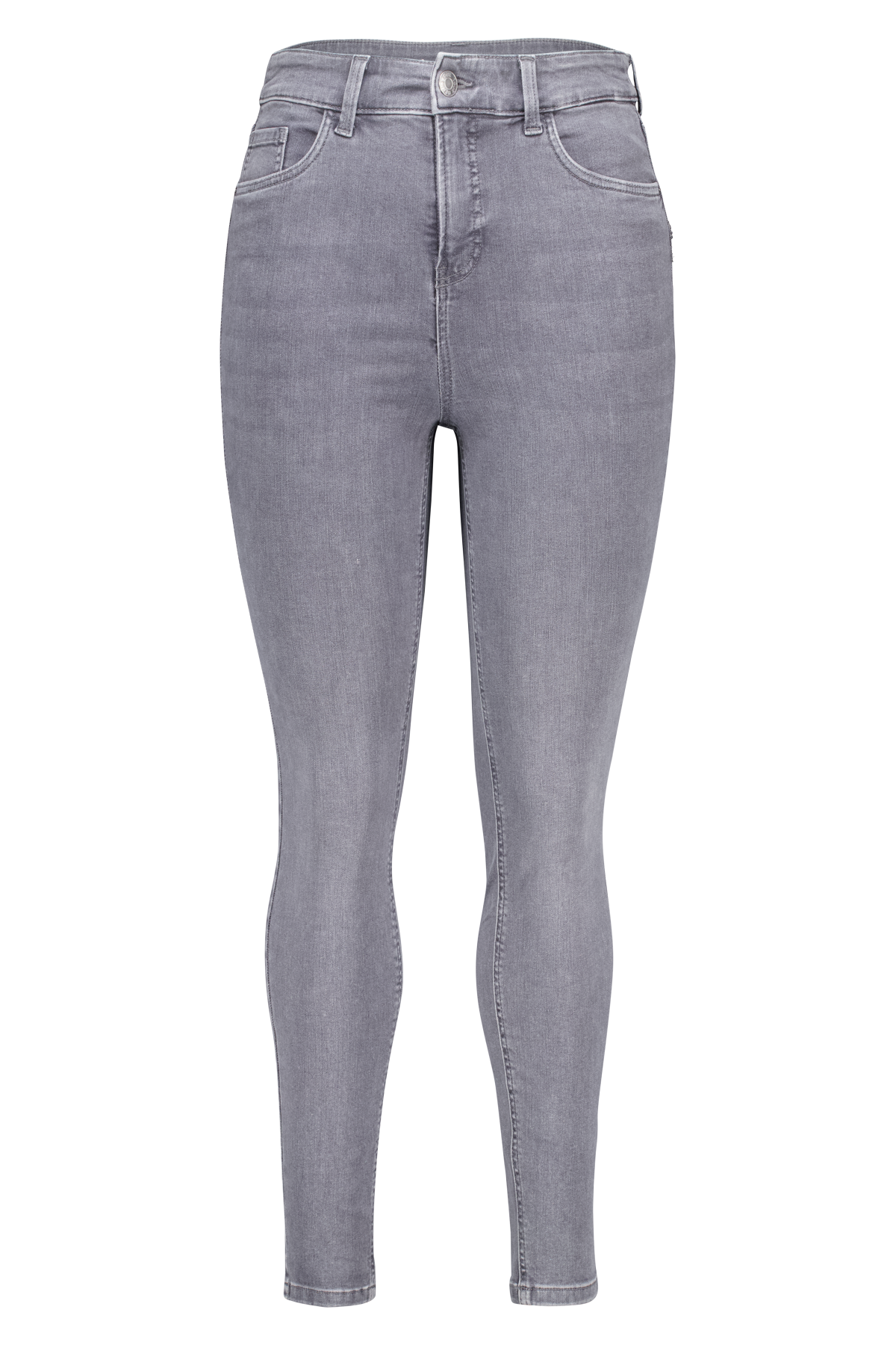 Skinny leg high waist jeans CHERRY Grijs