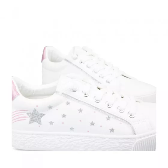 Baskets BLANC LITTLE LOLITA