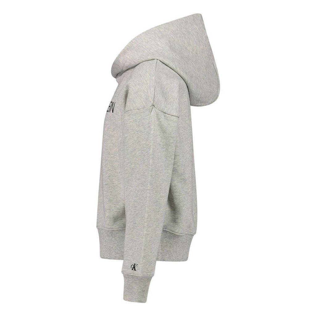 Calvin Klein sweater met logo grijs