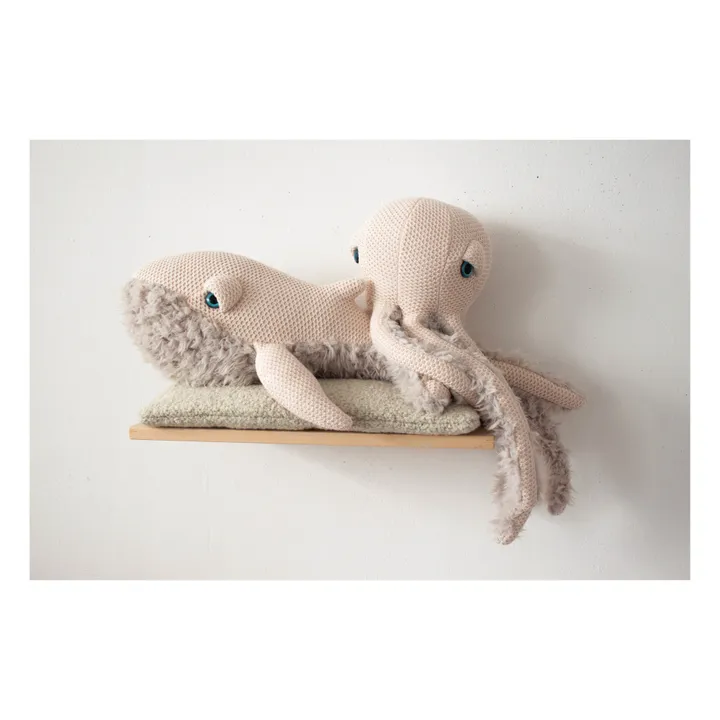 Bigstuffed Peluche géante poulpe Mama x Smallable | Nude