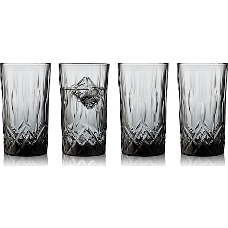 Lyngby Glas Sorrento highballglas (38 cl) - grå