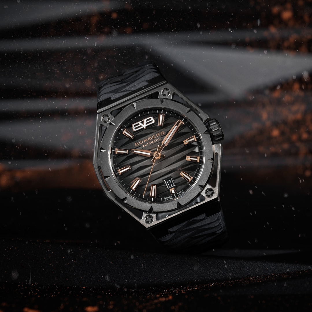Bomberg Edge Core Automatic Gunmetal