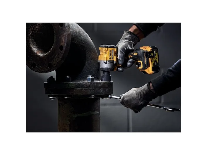 DeWALT DCF921NT-XJ, Momentnøgle, Sort, Gul, Aluminium, 1/2