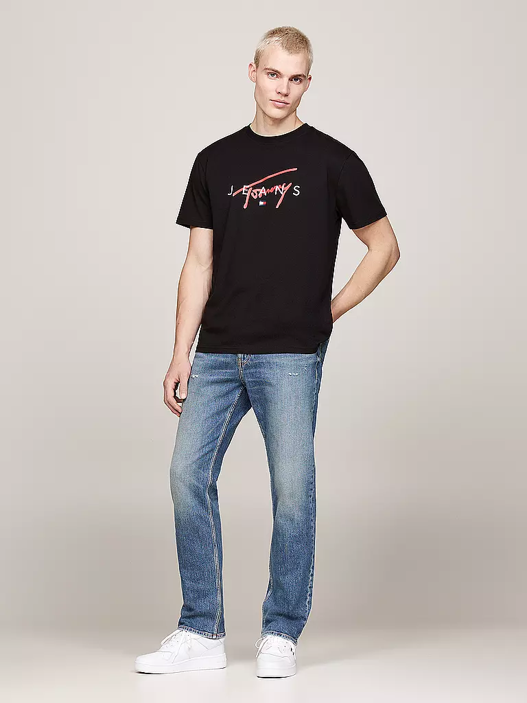 TOMMY JEANS T-Shirt  schwarz