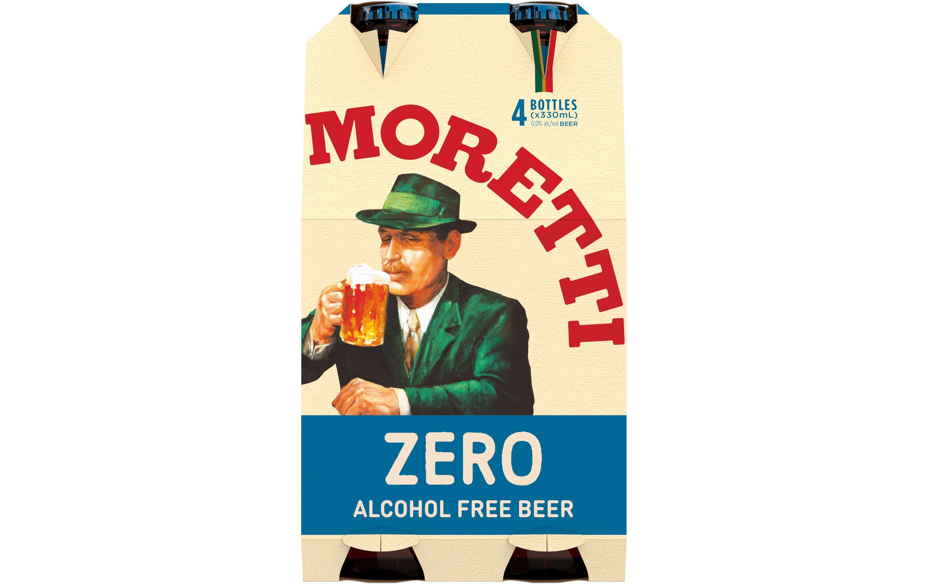 Bier Zero 0.0% 4 x 0.33 lAlkoholfreies Lagerbier