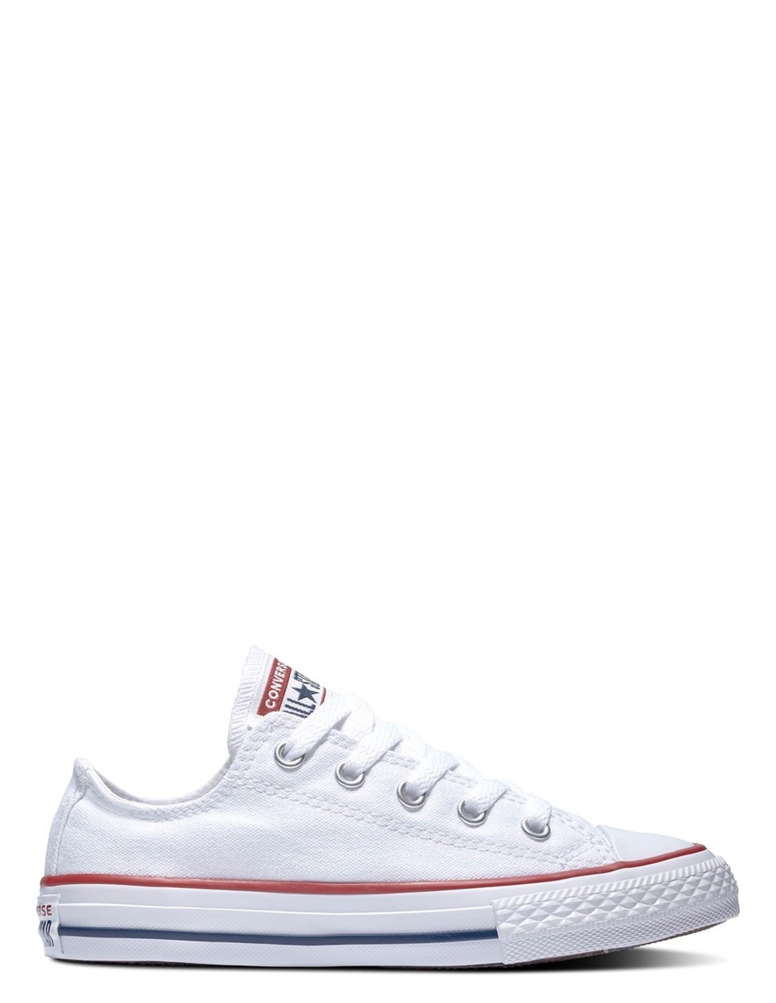 converse sneakers basses enfant yth c/t all star ox blanc