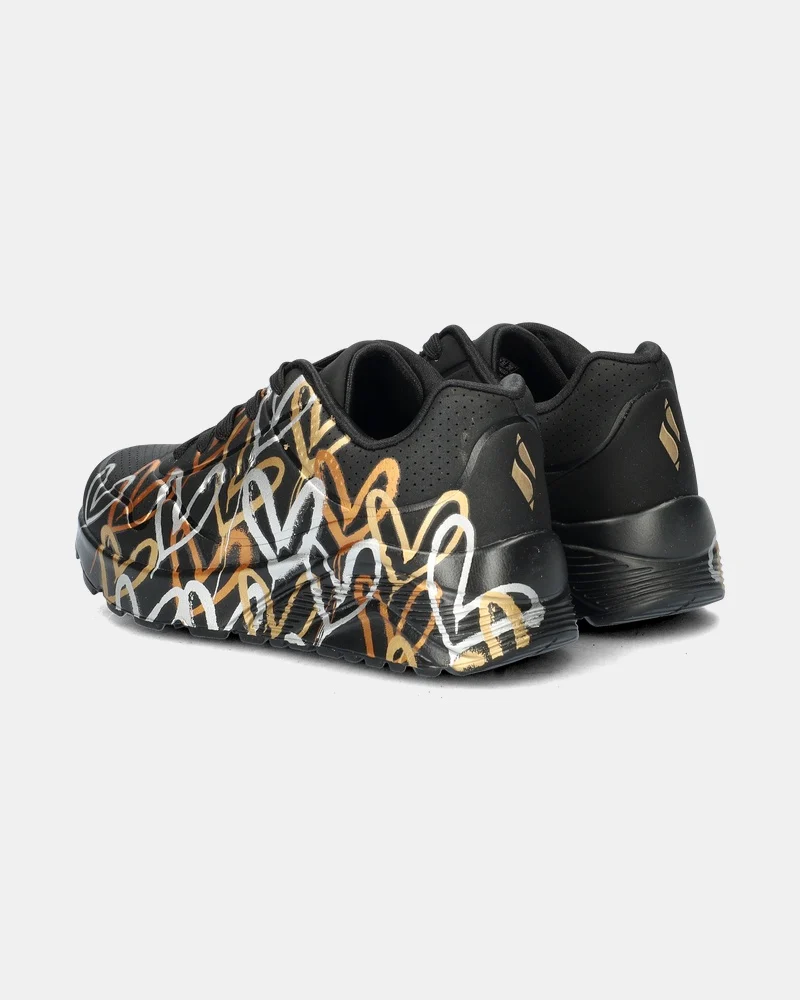 Skechers Uno Lite Lage sneakers  - zwart