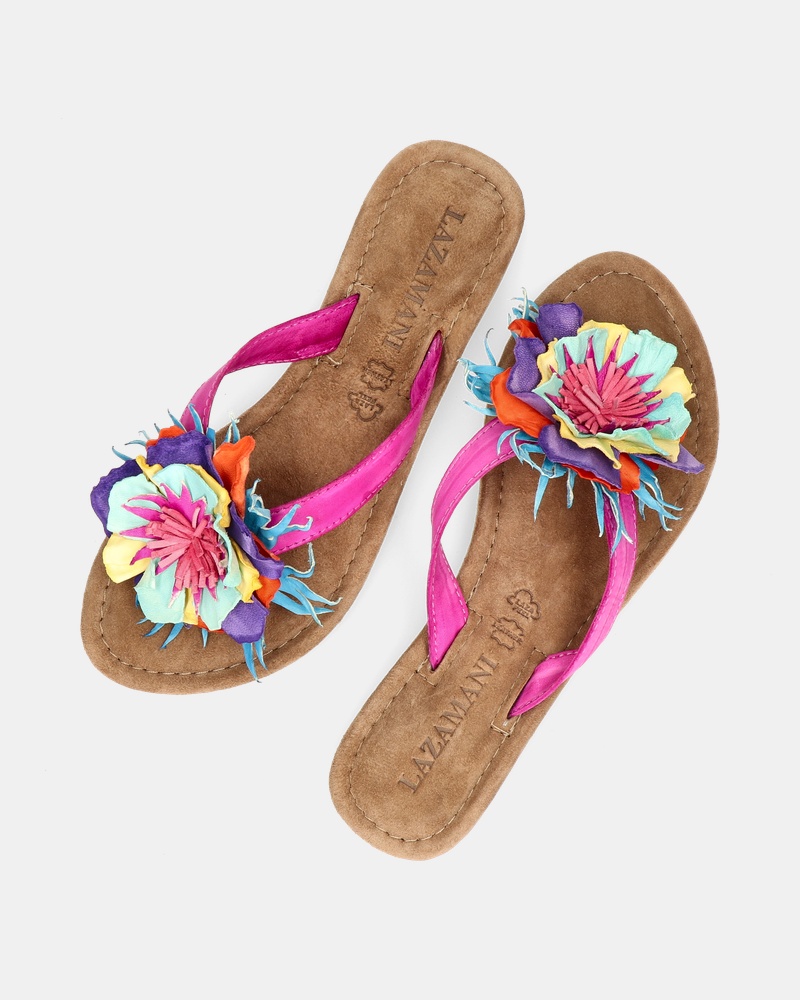 Lazamani Slippers  - multi