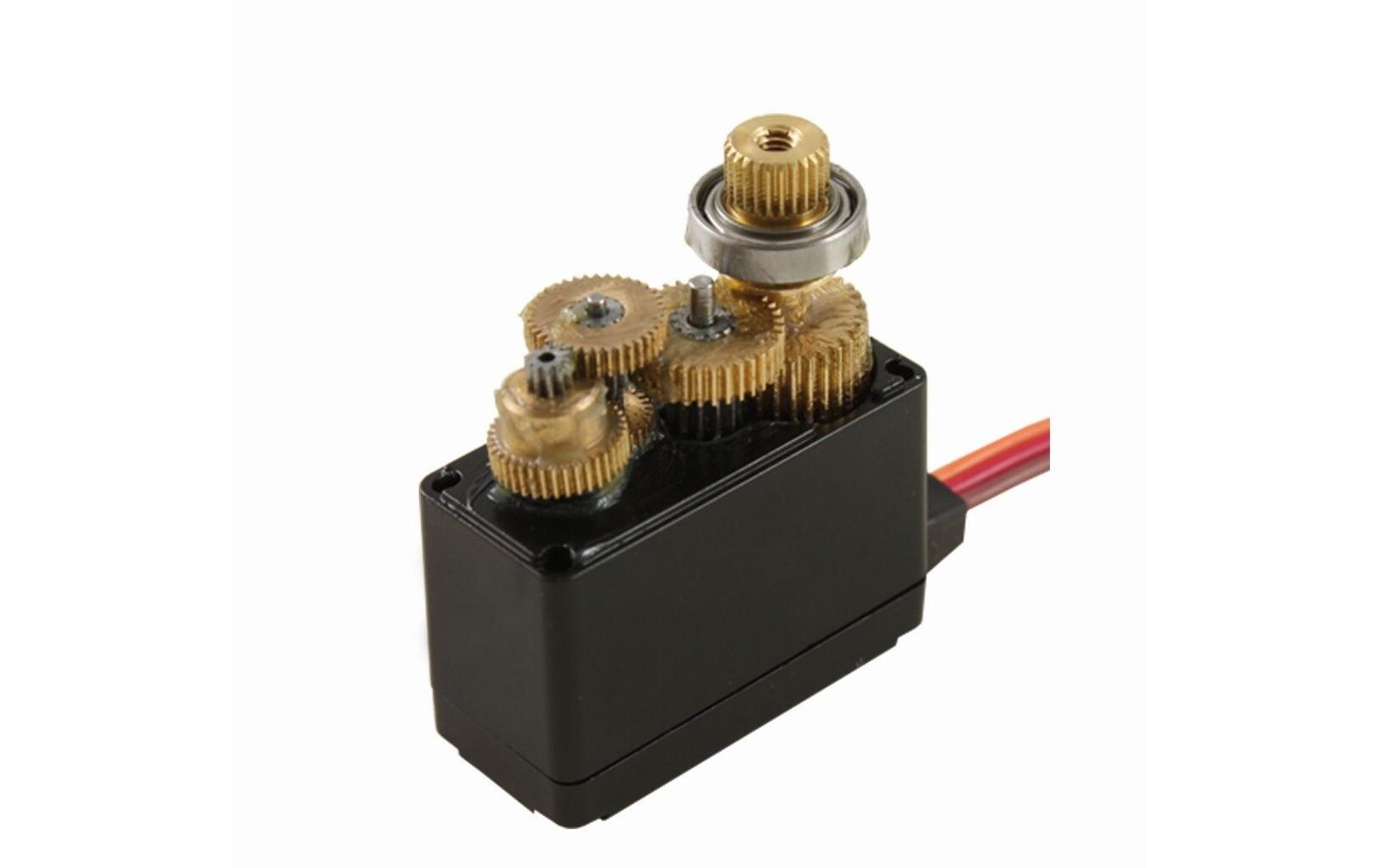Mini Servo AS340BB Analog, Metall-GetriebeLeistungsstarkes Analog Mini-Servo mit kugelgelagertem Metallgetriebe