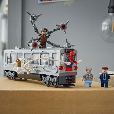 LEGO Super Heroes 76321 Spider-Man mot Doc Ock: T-banescenen