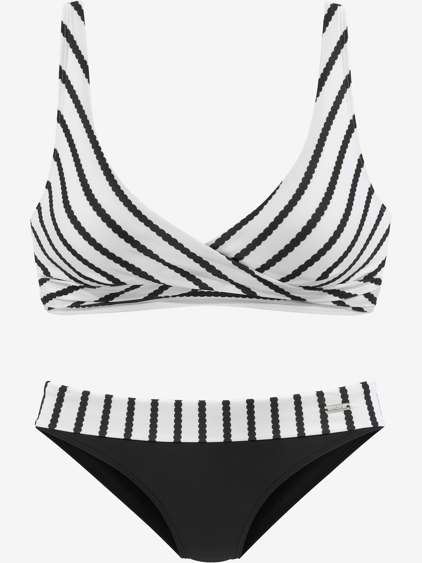 Bikini triangle rayures tendance