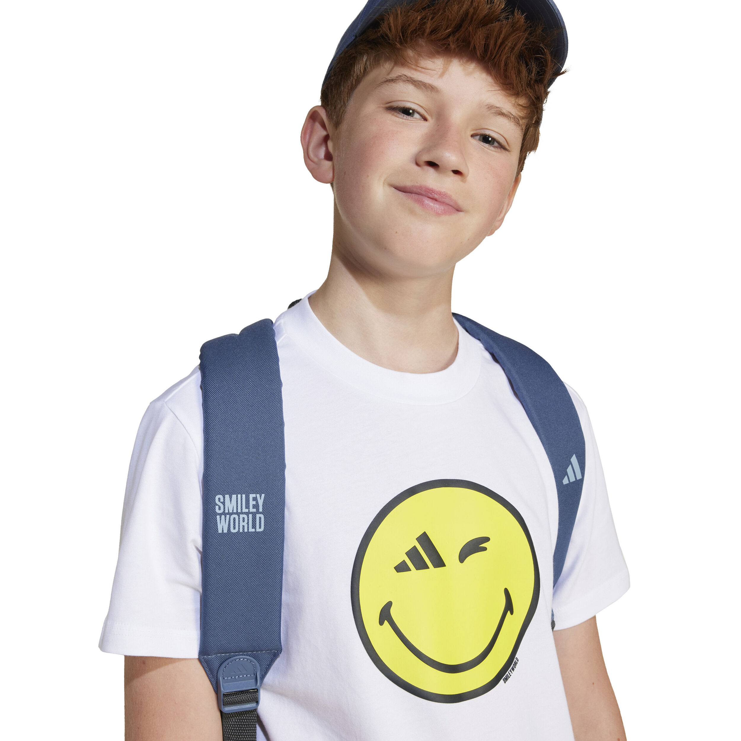adidas Smileyworld Graphic T-shirt Enfants - Blanc , Jaune
