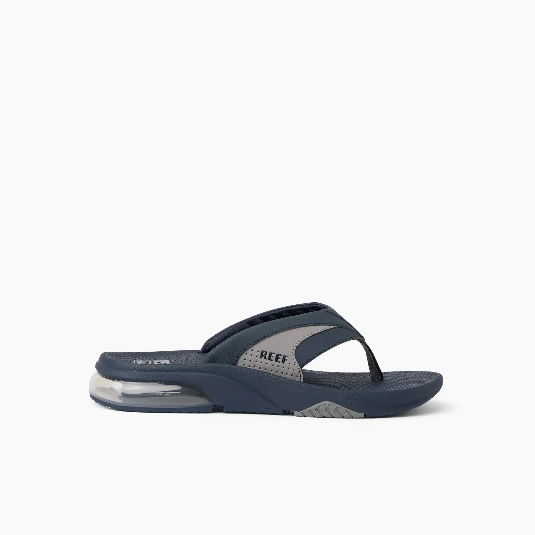 Fanning  Navy Grey