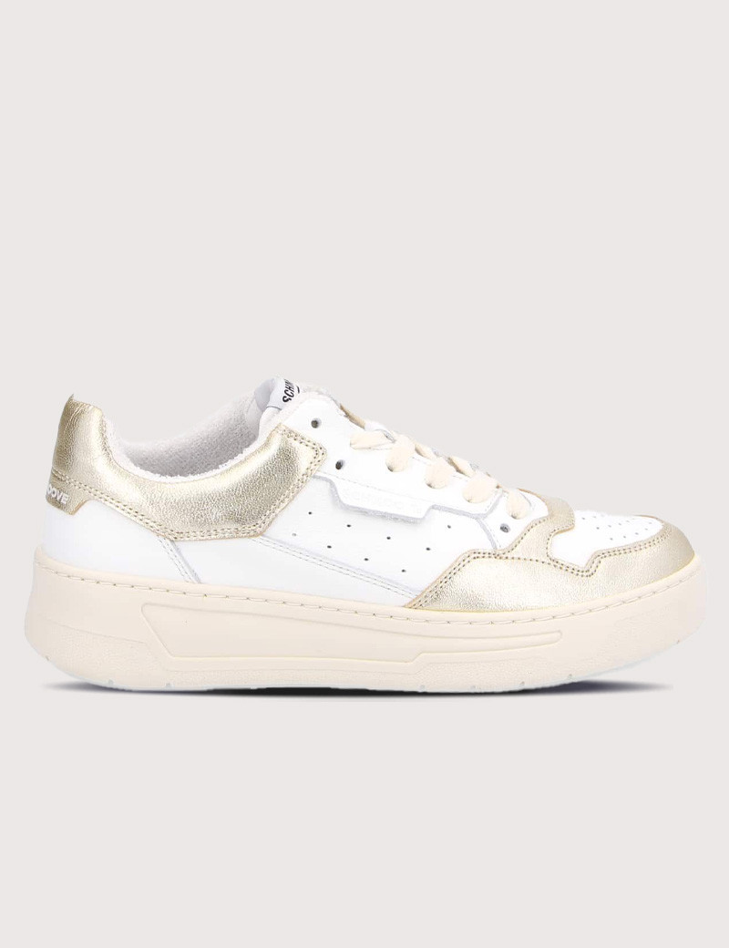 SCHMOOVE BASKETS FEMME SMATCH NEW TRAINER BLANC CHAMPAGNE
