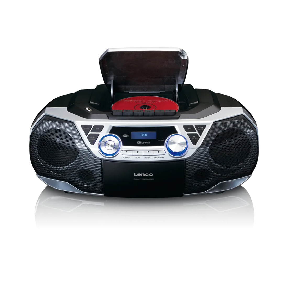 Lenco Radio DAB+ SCD-720 mit CD silber