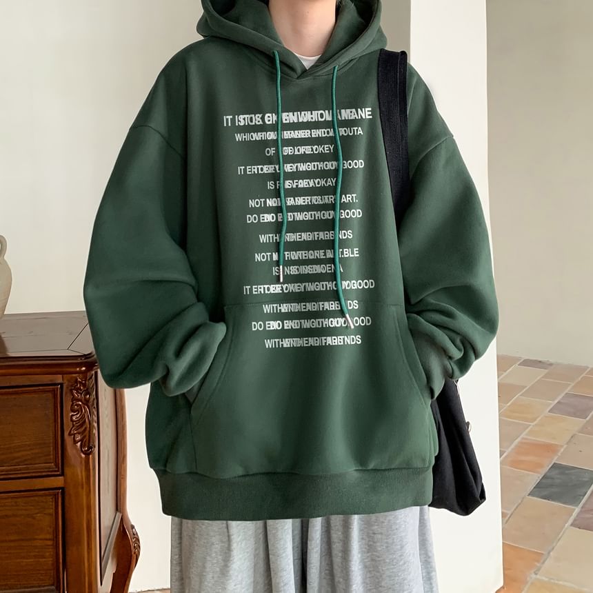 Kimeya - Oversized hoodie met letters