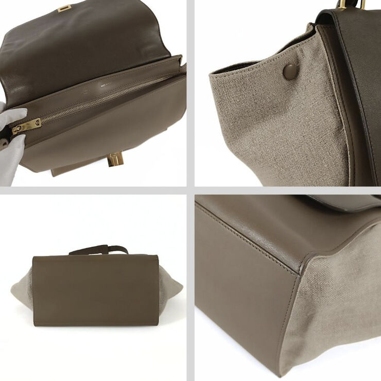 Celine Vintage Céline Trapèze Beige