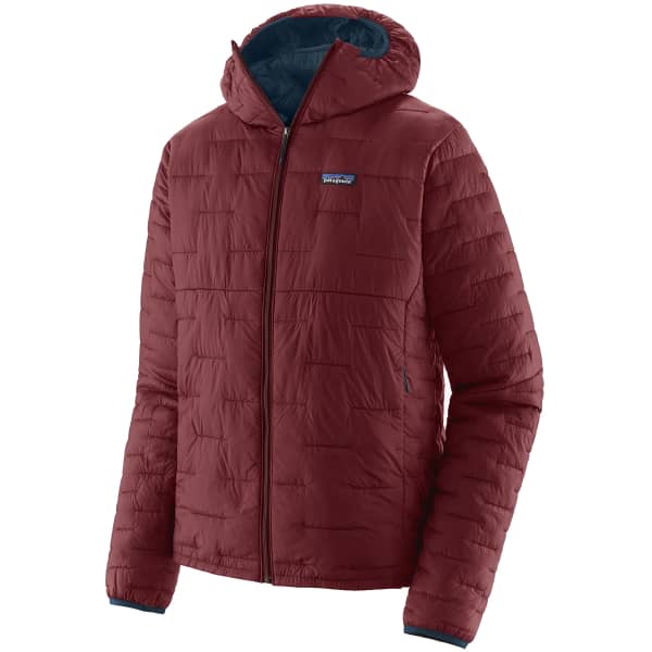 Doudoune randonnée PATAGONIA M'S MICRO PUFF HOODY SEQUOIA RED