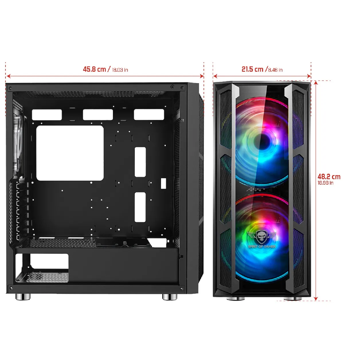 Spirit of Gamers Ghost 5 A-RGB Edition