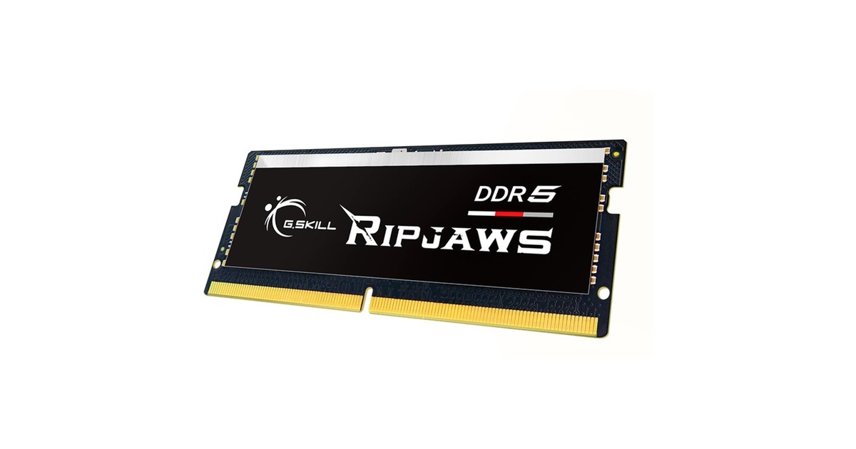 G.Skill64 GB DDR5-5600 Kit laptopgeheugen  (Zwart, F5-5600S4645A32GX2-RS, Ripjaws, XMP)
