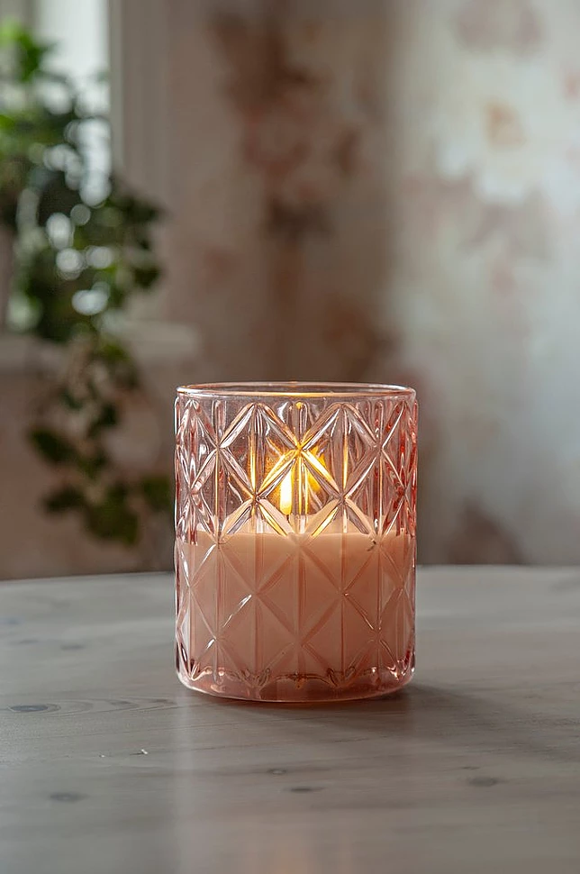 LED-lys Flamme Romb 12,5 cm
