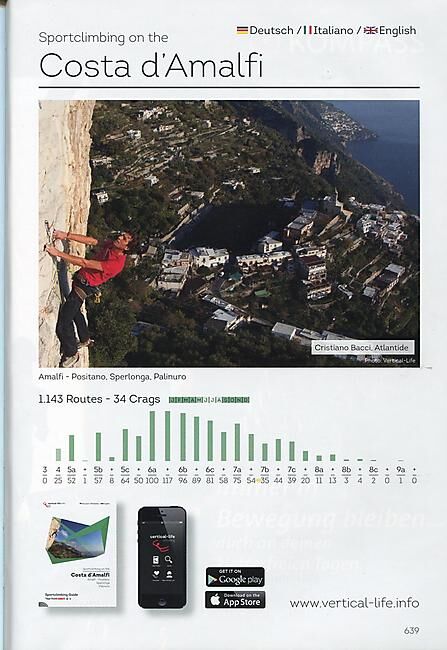 VERTICAL LIFE - SPORTCLIMBING ON THE COSTA D AMALFI