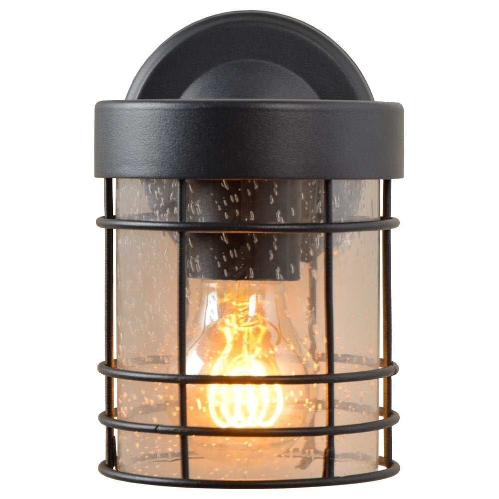 Keppel wandlamp in zwart E27