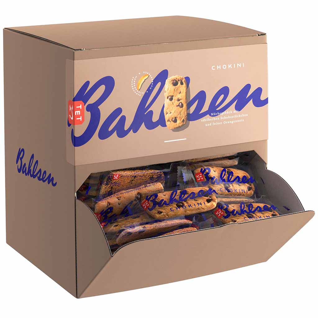 Bahlsen Chokini 150er 945g Kekse einzeln verpackt MHD:1.5.25
