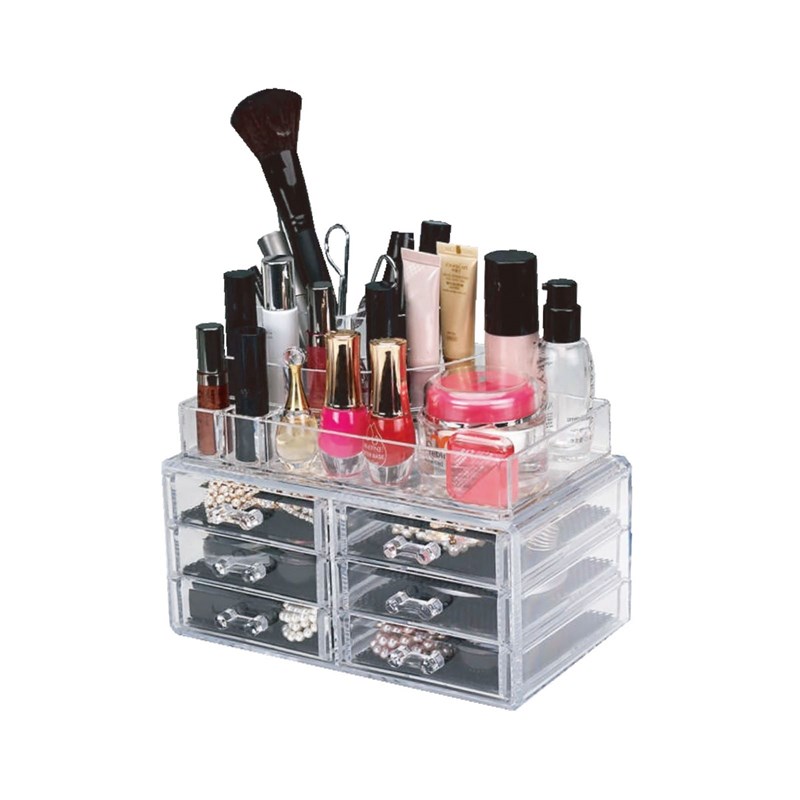UNIQ<br>Organizer makeup m/6 skuffer