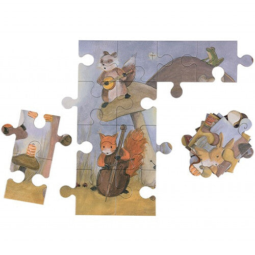 Egmont toys vloerpuzzel muzikanten - 40st