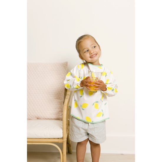 Tablier bavoir   Happy Lemon        de               Babytolove