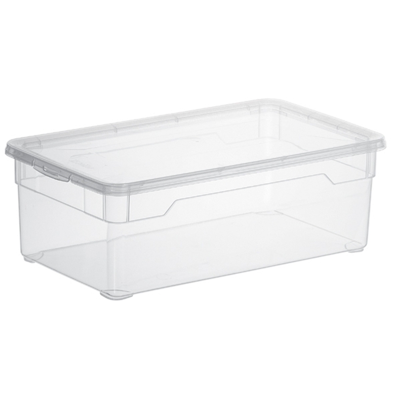 Rotho Clear Box, 33 x 19 x 11 cm, 5 l, transparent
