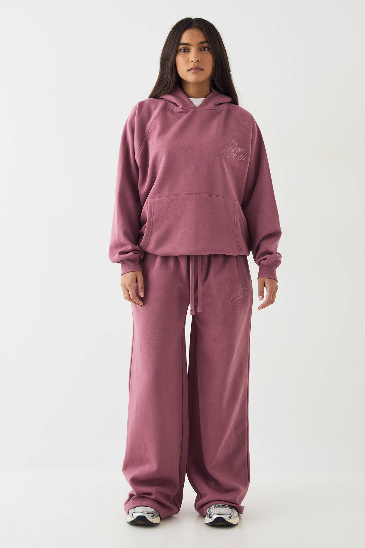 Jogging Jambe Droite Brodé Script DSGN Studio