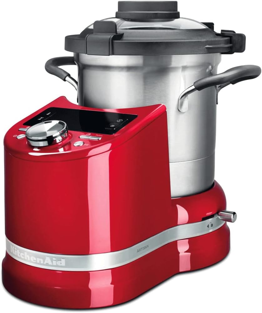 KitchenAid Artisan Cook Processor mit integrierter Waage - 5KCF0201ECA - Multifunktions Kochgerät in Liebesapfel Rot