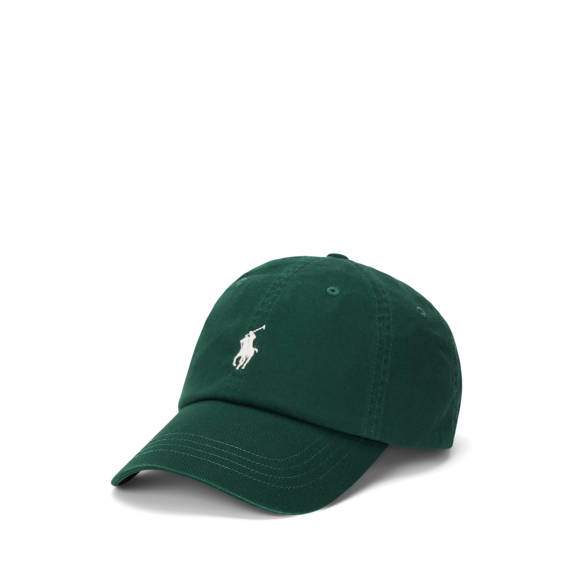 Casquette logo brodé en coton | Vert