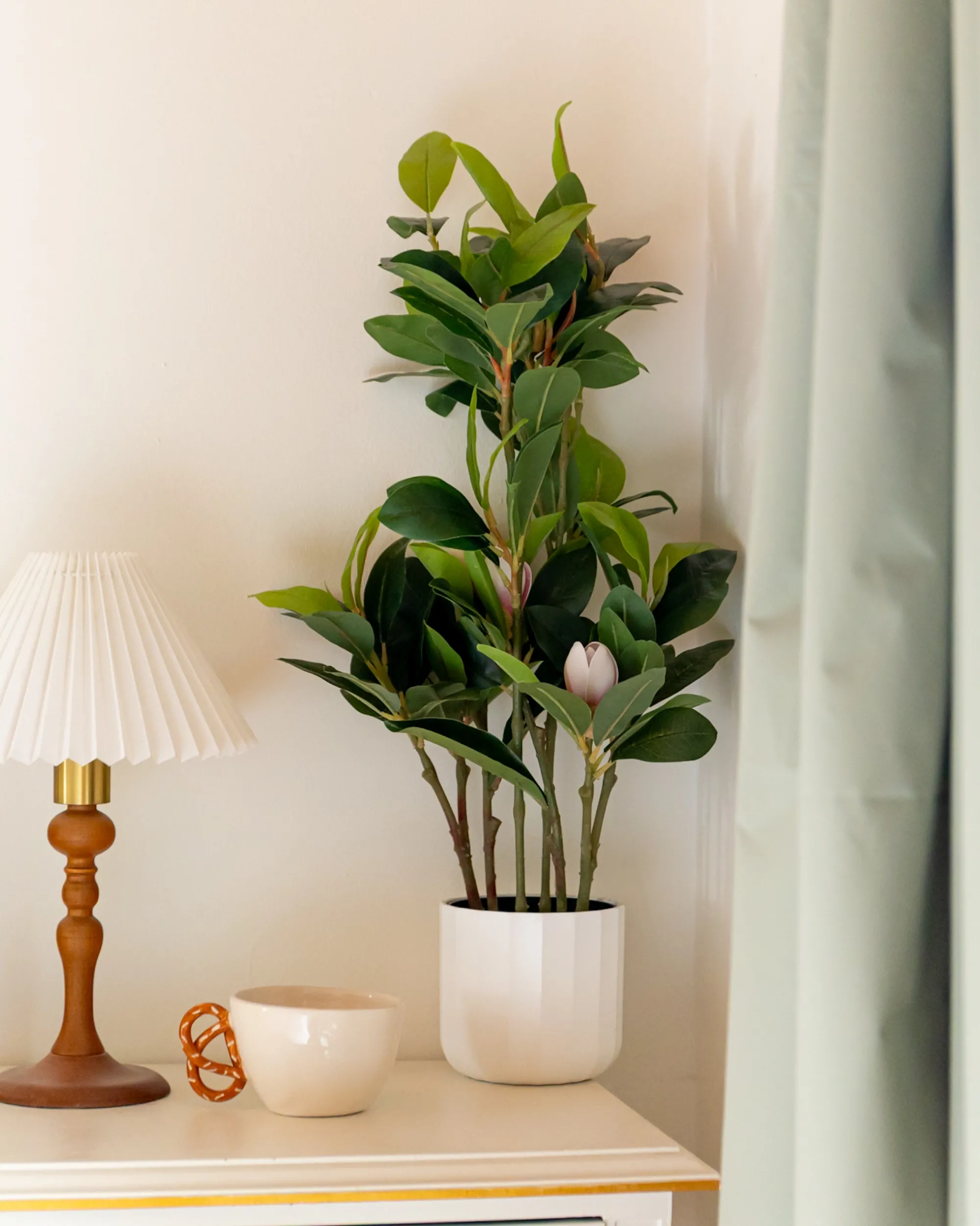 Kunstplant MAGNOLIA 70 cm Groen